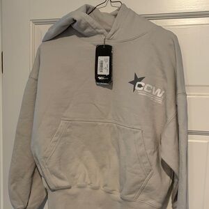 CCW Light Gray Men's Hoodie
